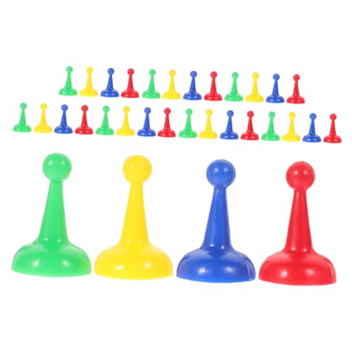 Toyvian 32 Stück Spielkomponenten für Flug Schach Interaktive Tischspiele Fördert und Spaß im Freien von Toyvian