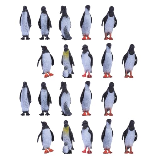 Toyvian 32 Stück Teiliges Pinguin Figuren aus Langlebigem PVC Kreative Tiermodelle als Pädagogisches und Dekorative Miniatur für Garten und Kinderlernen Toyvian 32 Stück Teiliges Pinguin Figuren aus Langlebigem PVC Kreative Tiermodelle als Pädagogisches und Dekorative Miniatur für Garten und Kinderlernen von Toyvian