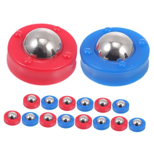 Toyvian 32 Stück Teiliges Shuffleboard Pucks aus Robustem Kompatibel mit Tischfußball Inklusive Rote und Blaue Rollende Mini Kugeln für Indoor Outdoor Spiele Toyvian 32 Stück Teiliges Shuffleboard Pucks aus Robustem Kompatibel mit Tischfußball Inklusive Rote und Blaue Rollende Mini Kugeln für Indoor Outdoor Spiele von Toyvian