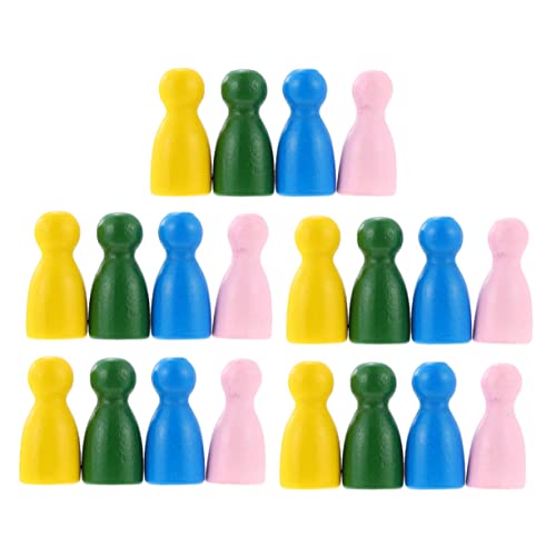 Toyvian 32 Stücke Stücke Fliegende Schachfiguren Spiel Schachbrett Tabletop Marker Pädagogisches Holz Toyvian 32 Stücke Stücke Fliegende Schachfiguren Spiel Schachbrett Tabletop Marker Pädagogisches Holz von Toyvian