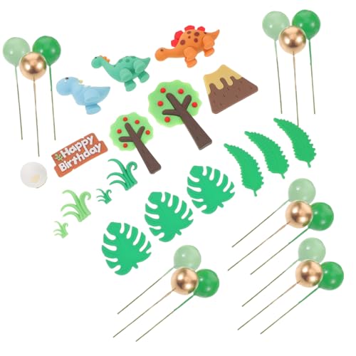 Toyvian 33 Stück Teiliges Dschungel Tiere Cake Toppers Set Bunte Wildtier Cupcake Dekorationen für Geburtstagskuchen Detailreiche Wald und Bauernhoftier Figuren Einfache Anwendung für von Toyvian