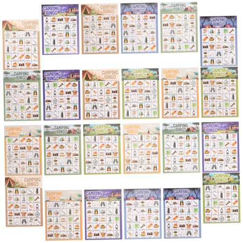 Toyvian 33-Teiliges Set Sommercamp -Aktivitäten Spiele Familien Spiele gemeinschaftsspiel Bingospiel Tischspiel Camping-Schnitzeljagd für Camp-Aktivitäten für Papier Toyvian 33-Teiliges Set Sommercamp -Aktivitäten Spiele Familien Spiele gemeinschaftsspiel Bingospiel Tischspiel Camping-Schnitzeljagd für Camp-Aktivitäten für Papier von Toyvian