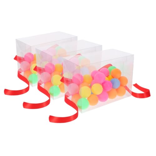 Toyvian 3Er Set Party Schüttelball Spiel Lustige Spiele Für Drinnen Oder Draußen Für Geburtstage Hochzeiten Weihnachten Karneval – Pongball Herausforderung von Toyvian