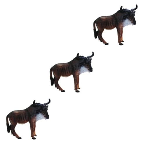 Toyvian 3St Afrikanisches GNU-Modell Tierwelt maßstabsgetreue Modelltiere Gnus Tiere Figur Wildtierfiguren Minitiere GNU-Schmuck nachgeahmte GNU-Modelle dekorative Modelle GNU-Figur PVC Toyvian 3St Afrikanisches GNU-Modell Tierwelt maßstabsgetreue Modelltiere Gnus Tiere Figur Wildtierfiguren Minitiere GNU-Schmuck nachgeahmte GNU-Modelle dekorative Modelle GNU-Figur PVC von Toyvian