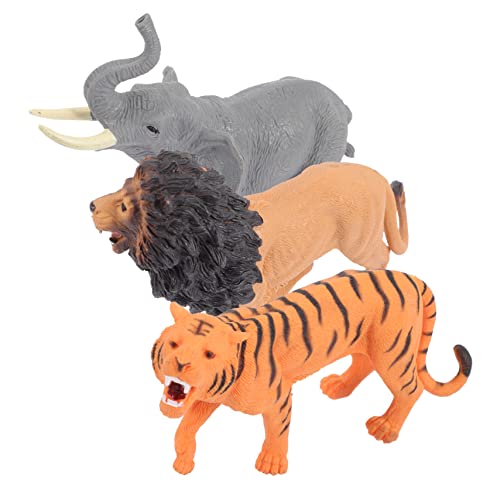 Toyvian 3St Dschungeltiermodell Miniaturtiere Nutztiere für Kleinkinder -Kleinkind- Plüsch dschungeltiere Figuren Animals Toys for Schulzubehör kleine Figuren Plastik Toyvian 3St Dschungeltiermodell Miniaturtiere Nutztiere für Kleinkinder -Kleinkind- Plüsch dschungeltiere Figuren Animals Toys for Schulzubehör kleine Figuren Plastik von Toyvian