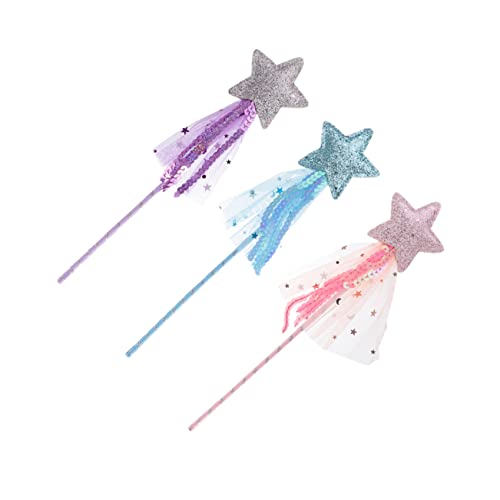 Toyvian 3St Fee Zauberstab Fairy Wand Party mitgebsel Toy spielwaren Mädchen Fee Stock Fee Cosplay-Requisite Cosplay Party Zauberstab Requisit Feenstab für Mädchen Leder Toyvian 3St Fee Zauberstab Fairy Wand Party mitgebsel Toy spielwaren Mädchen Fee Stock Fee Cosplay-Requisite Cosplay Party Zauberstab Requisit Feenstab für Mädchen Leder von Toyvian