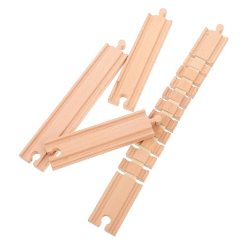 Toyvian 3St Gleisbausteine holzeisenbahn für holzzug holzspielzeug Zug spielzeugzug Gleise der Zugszene Kinderspielzeug Schienen Eisenbahngleise Beige Toyvian 3St Gleisbausteine holzeisenbahn für holzzug holzspielzeug Zug spielzeugzug Gleise der Zugszene Kinderspielzeug Schienen Eisenbahngleise Beige von Toyvian