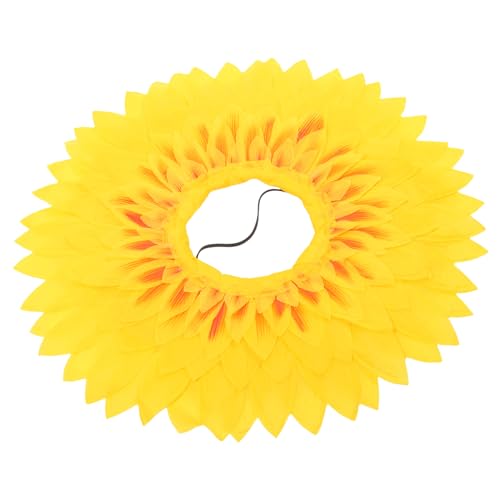 Toyvian 3st Kleinkind Mädchen Haarschmuck Sonnenblumenhut Kappe Blumenkostü -requisiten Stirnbänder Für Kleinkinder Mädchen Hut Requisiten Für Sportspiele Baby Künstlich Krone von Toyvian