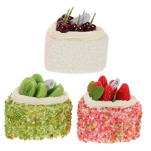 Toyvian 3St Kuchen-Modell Kuchen Modell Herz Kuchen Kunstvoller Kuchen Essbare Deko Kuchen Falsches Dessert Kuchenrequisiten für die Bühne Party-Essen-Requisiten Faux Food Hartschaum Toyvian 3St Kuchen-Modell Kuchen Modell Herz Kuchen Kunstvoller Kuchen Essbare Deko Kuchen Falsches Dessert Kuchenrequisiten für die Bühne Party-Essen-Requisiten Faux Food Hartschaum von Toyvian