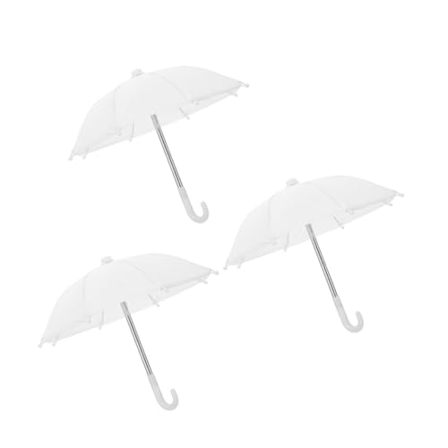 Toyvian Realistischer Mini-Regenschirm Für Puppenhaus 3er-Pack Weißer Miniatur-Regenschirm Modell Puppendekoration Miniatur-Spielzeug Toyvian Realistischer Mini-Regenschirm Für Puppenhaus 3er-Pack Weißer Miniatur-Regenschirm Modell Puppendekoration Miniatur-Spielzeug von Toyvian