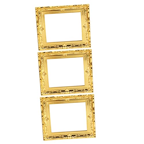 Toyvian 3St Puppenhausrahmen für kinderspielzeug Kleiderbügel für den Außenbereich zappeln puppenzubehör schmuck interessantes Miniaturspielzeug dekorative Miniaturmöbel Toyvian 3St Puppenhausrahmen für kinderspielzeug Kleiderbügel für den Außenbereich zappeln puppenzubehör schmuck interessantes Miniaturspielzeug dekorative Miniaturmöbel von Toyvian