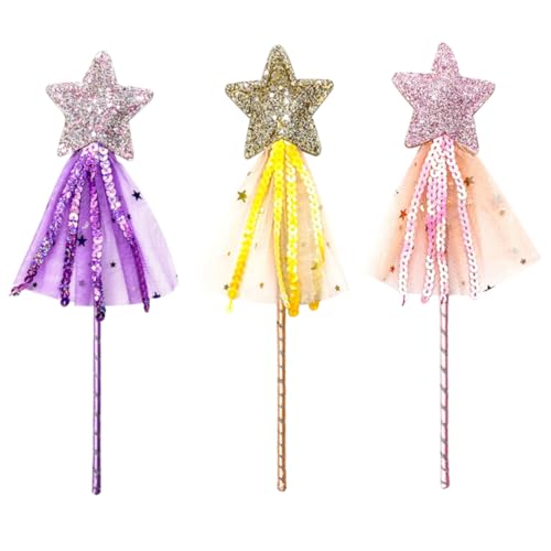Toyvian 3St Quastenspielzeug -Make-up-Set für Mädchen großer Seifenblasenstab Blasen für Kinderkleider kinderkleidung Costume tragbare Feenstäbe dekorativer Feenstab Toyvian 3St Quastenspielzeug -Make-up-Set für Mädchen großer Seifenblasenstab Blasen für Kinderkleider kinderkleidung Costume tragbare Feenstäbe dekorativer Feenstab von Toyvian
