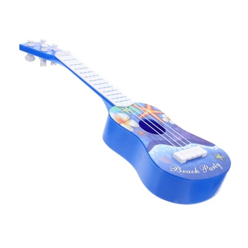 Toyvian 3St Simulation Gitarre Gitarrenspielzeug für Kinder frühes musikalisches Lernspielzeug Musikinstrumente Spielzeuge Kinder spielten Ukulele Anfänger Musikinstrument Spielzeug Bass von Toyvian