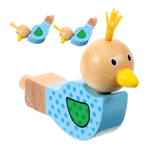 Toyvian 3St Vogelpfeife aus Holz Vogelrufspielzeug Sportpfeifen Spielzeug für Kleinkinder Badespielzeug für Babys Spielzeug mit lauter Pfeife Pfeifen für Kinder ein Bad nehmen von Toyvian