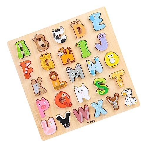 Toyvian 3st Digitales Puzzle Der Frühen Bildung Spielzeug Hölzern Buchstabe Kind Produkte von Toyvian