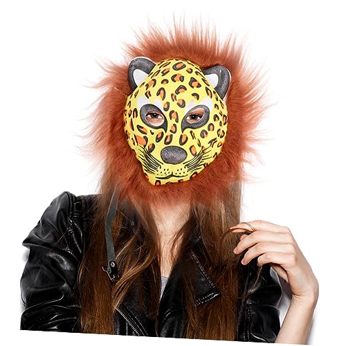 Toyvian 3St tierische Maske Fass Anhängerdekoration Dekoration hängen schimmernde Dekoration gefälscht Größer halloween costume idea halloween dekoration Maskenfest lustige Maske Stoff von Toyvian