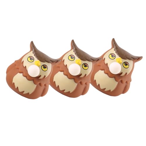 Toyvian 3 Stücke Eulen Quetschspielzeug Stressabbau Spielzeug für Kinder Erwachsene Dehnbares und Waschbares Antistressspielzeug für Partygeschenke und Angstlinderung Toyvian 3 Stücke Eulen Quetschspielzeug Stressabbau Spielzeug für Kinder Erwachsene Dehnbares und Waschbares Antistressspielzeug für Partygeschenke und Angstlinderung von Toyvian