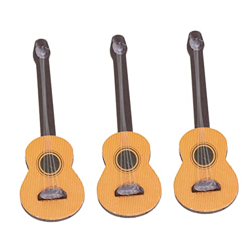 Toyvian 3er Set Miniatur Gitarren Modelle Dekorative Holzornamente Für Mikro Welten Perfektes Für Musikliebhaber Und Miniatur Sammler Toyvian 3er Set Miniatur Gitarren Modelle Dekorative Holzornamente Für Mikro Welten Perfektes Für Musikliebhaber Und Miniatur Sammler von Toyvian