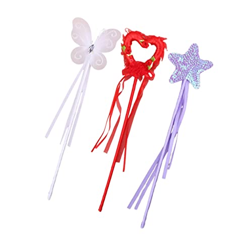 Toyvian 3pcs Mädchen Pentagramm Herz Design für Geburtstag Party Prinzessin Wicca Cosplay Toyvian 3pcs Mädchen Pentagramm Herz Design für Geburtstag Party Prinzessin Wicca Cosplay von Toyvian