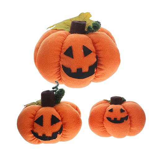 Toyvian Hübsches Halloween-kürbis-Set 3-teilig Künstliche Plüschkürbisse Als Party-Foto-Requisite Und Heimdekoration Toyvian Hübsches Halloween-kürbis-Set 3-teilig Künstliche Plüschkürbisse Als Party-Foto-Requisite Und Heimdekoration von Toyvian