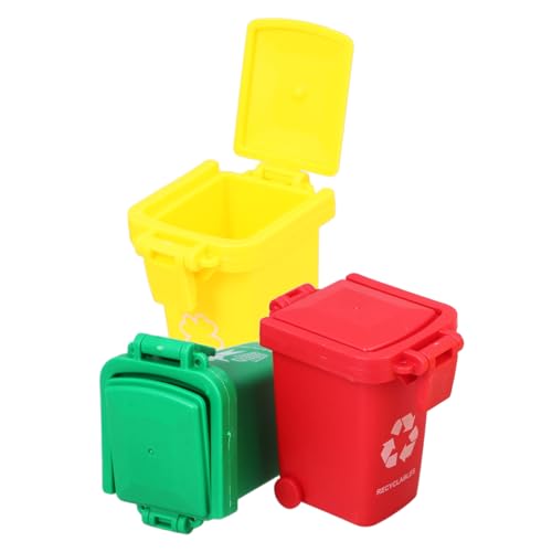 Toyvian Süßes Mini-mülleimer-Set Aufbewahrungsbehälter Für Kinder Recyclingbehälter Für Spielzeug Perfekt Für Puppenhaus Spielzeug Und Dekoration Toyvian Süßes Mini-mülleimer-Set Aufbewahrungsbehälter Für Kinder Recyclingbehälter Für Spielzeug Perfekt Für Puppenhaus Spielzeug Und Dekoration von Toyvian