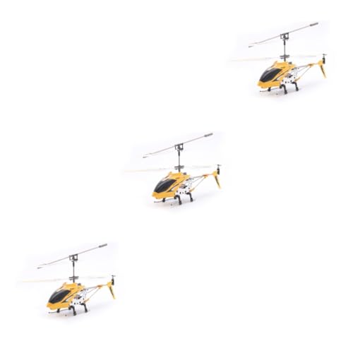 Toyvian 3St Mini-RC-Hubschrauber Spielzeug Hubschrauber Mini Helikopter ferngesteuertes Helikopter Mini Helicopter -Channel Helicopter Modelle ferngesteuertes Flugzeug Kreisel von Toyvian
