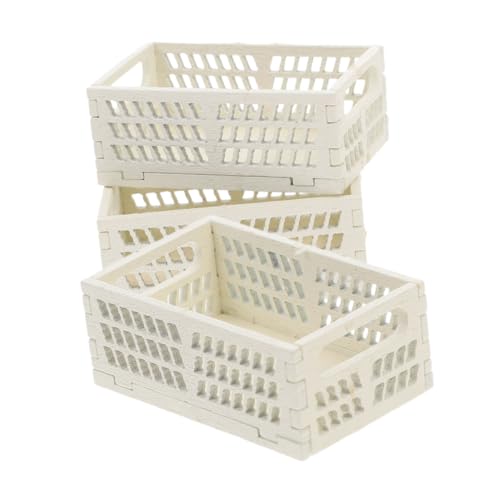 Toyvian 3st Puppenhaus- Kleiner Obstkorb Mini-puppenhauskiste Puppenhauszubehör Mini-puppenhausmöbel Mini-milchkiste Kleine Organizer-behälter Winzige Milchkiste Holz Beige Toyvian 3st Puppenhaus- Kleiner Obstkorb Mini-puppenhauskiste Puppenhauszubehör Mini-puppenhausmöbel Mini-milchkiste Kleine Organizer-behälter Winzige Milchkiste Holz Beige von Toyvian