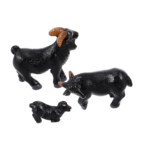 Toyvian 3st Schwarzes Ziegenmodell Ziegenstatue Mini-kuscheltiere Kleine Schaf -stofftier Kleine Kühe Strohschaf-Ornament Schaf-Kuchen-Topper Ziegenstand Schafstatue Mini-Schaf Harz Black Toyvian 3st Schwarzes Ziegenmodell Ziegenstatue Mini-kuscheltiere Kleine Schaf -stofftier Kleine Kühe Strohschaf-Ornament Schaf-Kuchen-Topper Ziegenstand Schafstatue Mini-Schaf Harz Black von Toyvian