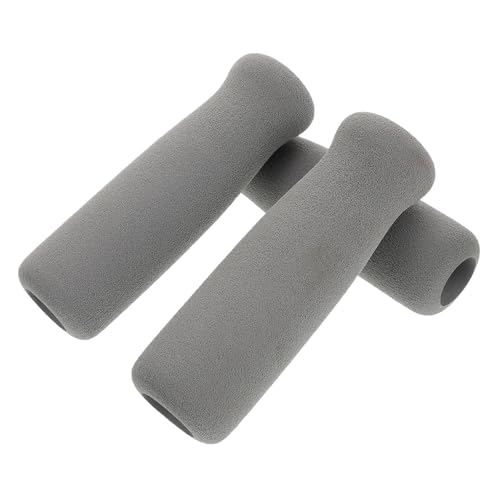 Toyvian 3st Skistock-schwammhülle Block Uhrenarmbänder Schwamm Krücken Rillenriemenscheibe -Riemen Abgewinkelt Ecke Liefert Aufkleber Antikollisionsmaske Handhaben Baster Für Borste Grey von Toyvian