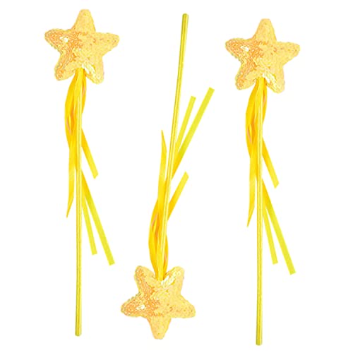 Toyvian 3st Zauberstab Ballettröckchen Fee Korb Bausatz Funkeln Dekorationen Für Filmabende Glitzer Zauberstäbe Schleife Gelber Sternstab Tragbare Engelsstäbe Stoff Yellow Toyvian 3st Zauberstab Ballettröckchen Fee Korb Bausatz Funkeln Dekorationen Für Filmabende Glitzer Zauberstäbe Schleife Gelber Sternstab Tragbare Engelsstäbe Stoff Yellow von Toyvian