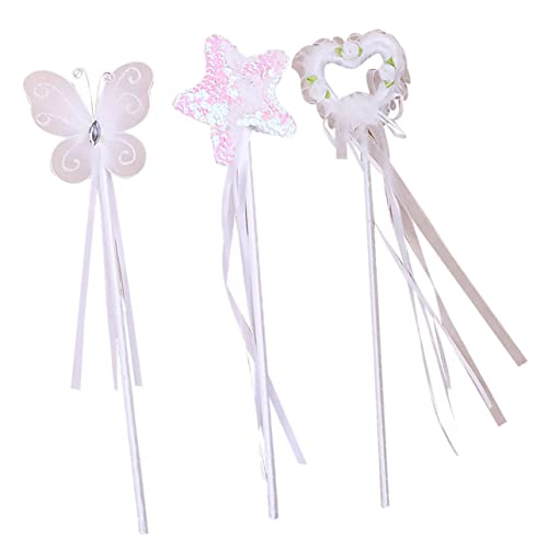 Toyvian Feen-zauberstäbe 3 Stück Party-zauberstäbe für Jungen und Mädchen Herz-Pentagramm-Design Sicheres Material für Geburtstagsfeiern Toyvian Feen-zauberstäbe 3 Stück Party-zauberstäbe für Jungen und Mädchen Herz-Pentagramm-Design Sicheres Material für Geburtstagsfeiern von Toyvian