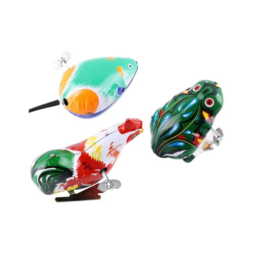 Toyvian 3stücke Aufziehspielzeug Bunte Tierchen Frosch Küken Für Mädchen Lustige Uhrwerkspielzeuge Motorik Und Kreativität Für Geburtstage Und Toyvian 3stücke Aufziehspielzeug Bunte Tierchen Frosch Küken Für Mädchen Lustige Uhrwerkspielzeuge Motorik Und Kreativität Für Geburtstage Und von Toyvian