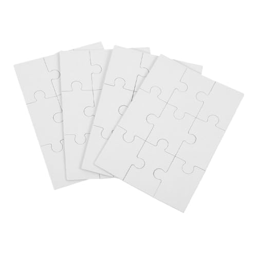Toyvian 4 Blätter Holzpuzzle individuelles Puzzle Rätsel DIY Puzzle Puzzle holzspielsachen Puzzle aus Holz Sublimations-Puzzle-Handwerk Transferpuzzle selber Machen hölzern Weiß Toyvian 4 Blätter Holzpuzzle individuelles Puzzle Rätsel DIY Puzzle Puzzle holzspielsachen Puzzle aus Holz Sublimations-Puzzle-Handwerk Transferpuzzle selber Machen hölzern Weiß von Toyvian