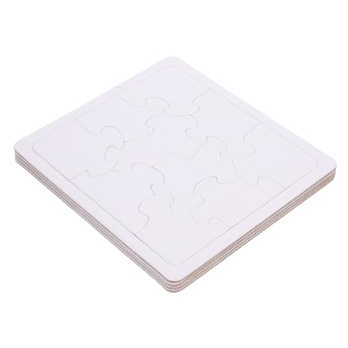 Toyvian Machen Sie Ihr Eigenes Puzzle 4er-Pack Leere Puzzleteile Für Künstlerische Aktivitäten Von Jungen Und Mädchen Toyvian Machen Sie Ihr Eigenes Puzzle 4er-Pack Leere Puzzleteile Für Künstlerische Aktivitäten Von Jungen Und Mädchen von Toyvian