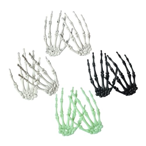 Toyvian 4 Paar Halloween Skelett Hände Dekoration Realistische Knochenklauen Leicht Hängend Wiederverwendbar Gruselige Party Deko für Halloween Geisterhaus und Zombie Mottoparty Toyvian 4 Paar Halloween Skelett Hände Dekoration Realistische Knochenklauen Leicht Hängend Wiederverwendbar Gruselige Party Deko für Halloween Geisterhaus und Zombie Mottoparty von Toyvian