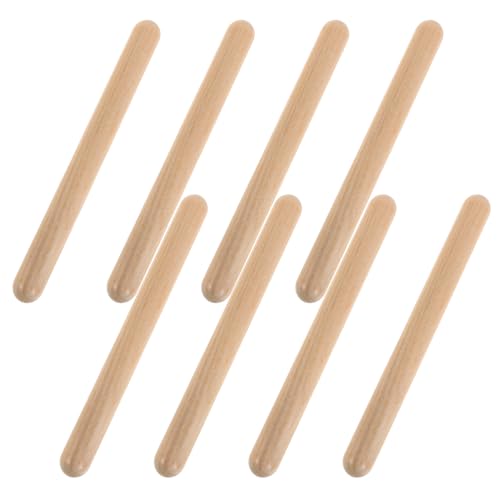 Toyvian 4 Paar Musikinstrumente-Set Für Jungen Und Mädchen Rhythmusstäbe Aus Holz Für Die Musikalische Früherziehung Spielzeug Toyvian 4 Paar Musikinstrumente-Set Für Jungen Und Mädchen Rhythmusstäbe Aus Holz Für Die Musikalische Früherziehung Spielzeug von Toyvian
