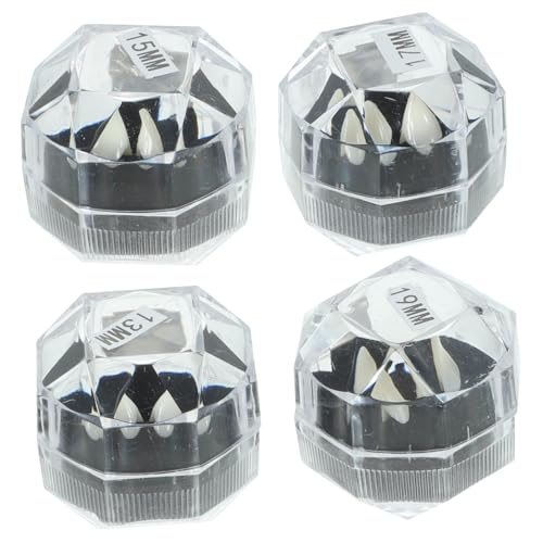 Toyvian 4 Paare Vampirprothesen Erwachsene Vampire Junge beängstigend LED Vampir-Halloween Vampirzähne Halloween-Reißzähne-Sortiment Vampir-Cosplay Transparent Toyvian 4 Paare Vampirprothesen Erwachsene Vampire Junge beängstigend LED Vampir-Halloween Vampirzähne Halloween-Reißzähne-Sortiment Vampir-Cosplay Transparent von Toyvian