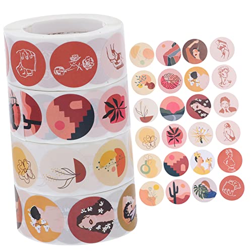 Toyvian Scrapbook-Aufkleber-Set 500 Blatt Rolle Cartoon-Aufkleber Für Jungen Und Mädchen Kein Kleber Oder Klebeband Erforderlich Für Planer Album Und Tagebuch- Toyvian Scrapbook-Aufkleber-Set 500 Blatt Rolle Cartoon-Aufkleber Für Jungen Und Mädchen Kein Kleber Oder Klebeband Erforderlich Für Planer Album Und Tagebuch- von Toyvian
