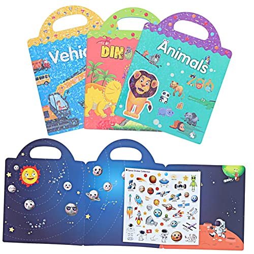 Toyvian 4 Sätze Aufkleberbuch Für Lehrreich Aufkleber Kleinkind Aufkleber Für Cartoon-stickerbuch Vorschul-stickerbuch Wasserdichtes Umweltschutz-szenenbuch Toyvian 4 Sätze Aufkleberbuch Für Lehrreich Aufkleber Kleinkind Aufkleber Für Cartoon-stickerbuch Vorschul-stickerbuch Wasserdichtes Umweltschutz-szenenbuch von Toyvian