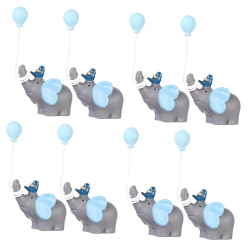 Toyvian 4 Sätze Elefantenpuppenverzierungen Kuchen Miniatur Figur Hochzeit Kleine Harztiere Desktop-tierstatue Kuchendeckel Aus Harz 2 Stücke * 4 Toyvian 4 Sätze Elefantenpuppenverzierungen Kuchen Miniatur Figur Hochzeit Kleine Harztiere Desktop-tierstatue Kuchendeckel Aus Harz 2 Stücke * 4 von Toyvian