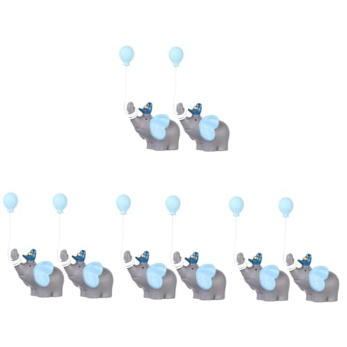Toyvian 4 Sätze Elefantenpuppenverzierungen Mini Kuchen Klein Hochzeit Harzfiguren Elefant Cupcake Topper Tierstatuenverzierung 2 Stücke * 4 Toyvian 4 Sätze Elefantenpuppenverzierungen Mini Kuchen Klein Hochzeit Harzfiguren Elefant Cupcake Topper Tierstatuenverzierung 2 Stücke * 4 von Toyvian