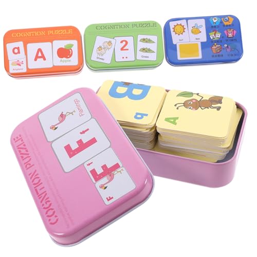 Toyvian 4 Sätze Lernkarten für Kleinkinder Frühförderung mit Blend Oberfläche Kognitive Formen Tiere Buchstaben Wörter Spielerisch Lernen für Kindergarten und Haushalt Toyvian 4 Sätze Lernkarten für Kleinkinder Frühförderung mit Blend Oberfläche Kognitive Formen Tiere Buchstaben Wörter Spielerisch Lernen für Kindergarten und Haushalt von Toyvian