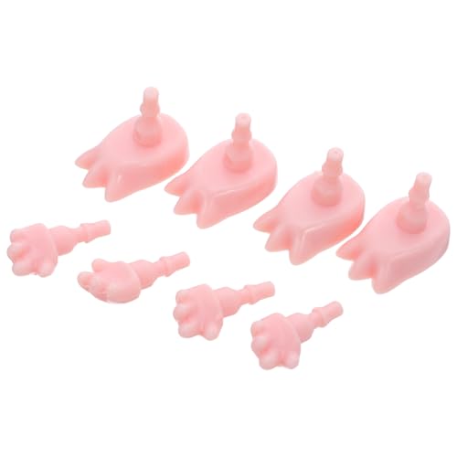 Toyvian 4 Sätze Miniatur Puppen Hände und Füße Zubehör Realistische Kunststoff Gelenke für DIY Puppenbau Kreative Ersatzteile für Actionfiguren und Bastelprojekte Toyvian 4 Sätze Miniatur Puppen Hände und Füße Zubehör Realistische Kunststoff Gelenke für DIY Puppenbau Kreative Ersatzteile für Actionfiguren und Bastelprojekte von Toyvian