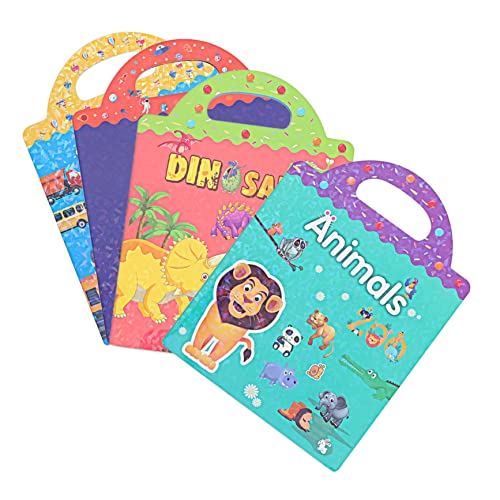 Toyvian 4 Sätze Stickerbuch für stickerheft stickerbücher für Lernspielzeug für Malen nach Aufkleber Aufkleber Vorschul-Stickerbuch Cartoon-Stickerbuch Toyvian 4 Sätze Stickerbuch für stickerheft stickerbücher für Lernspielzeug für Malen nach Aufkleber Aufkleber Vorschul-Stickerbuch Cartoon-Stickerbuch von Toyvian