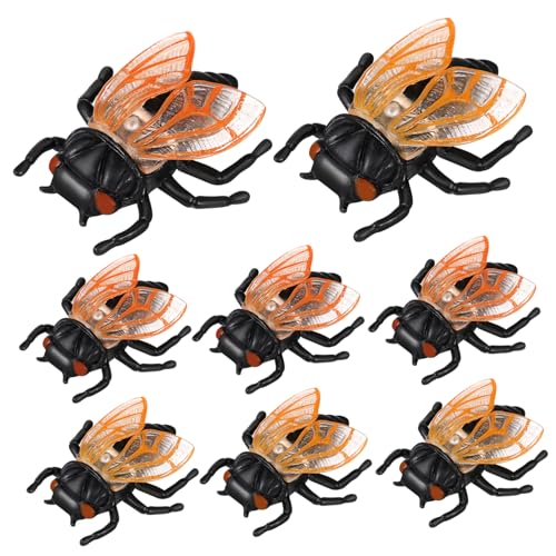 Toyvian 4 Sätze Teiliges Zikaden Realistische Zikadenfiguren Für Garten Und Hausdekoration Langlebig Und Farbenfroh Für Blumenbeete Und 20 Stück * 4 Toyvian 4 Sätze Teiliges Zikaden Realistische Zikadenfiguren Für Garten Und Hausdekoration Langlebig Und Farbenfroh Für Blumenbeete Und 20 Stück * 4 von Toyvian