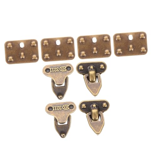Toyvian 4 Sets Gepäckbeschläge Koffer Miniatur Reisekoffer Verschlüsse Reiseschmuckhalter Kleiner Schmuck Reisekoffer Miniatur Verschlüsse Puppenhaus Miniatur Schlüssel Metall Toyvian 4 Sets Gepäckbeschläge Koffer Miniatur Reisekoffer Verschlüsse Reiseschmuckhalter Kleiner Schmuck Reisekoffer Miniatur Verschlüsse Puppenhaus Miniatur Schlüssel Metall von Toyvian