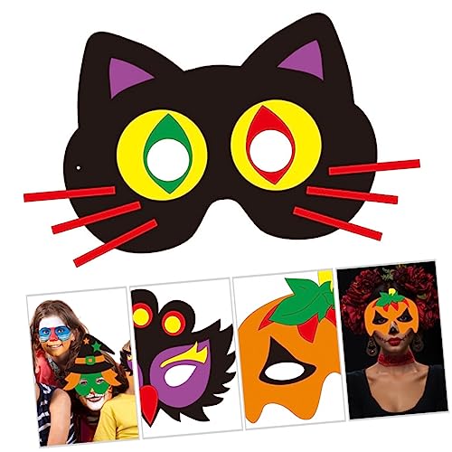 Toyvian 4 Sets Halloween Maske Kindergeschenke Masken Kindergeschenke Tier Design Maske Partys Kostüm Requisiten Kreative Bastelpartys Requisiten Eva Toyvian 4 Sets Halloween Maske Kindergeschenke Masken Kindergeschenke Tier Design Maske Partys Kostüm Requisiten Kreative Bastelpartys Requisiten Eva von Toyvian