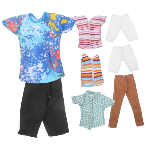Toyvian 4 Sets Puppen Herrenkleidung Wiederverwendbares Outfit Mini Puppenkleid Outfit Männliches Puppen Outfit Requisiten DIY Puppenzubehör Puppenbedarf Puppen Outfits Jungen Toyvian 4 Sets Puppen Herrenkleidung Wiederverwendbares Outfit Mini Puppenkleid Outfit Männliches Puppen Outfit Requisiten DIY Puppenzubehör Puppenbedarf Puppen Outfits Jungen von Toyvian