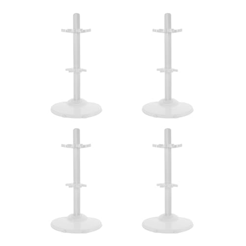 Toyvian Puppenständer Aus Kunststoff – 4 Sets Puppenständer Modellpuppenzubehör Hervorragende Handwerkskunst Für Kinder Toyvian Puppenständer Aus Kunststoff – 4 Sets Puppenständer Modellpuppenzubehör Hervorragende Handwerkskunst Für Kinder von Toyvian