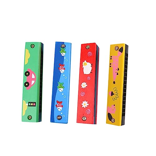 Toyvian 4 Stück 16 Hölzerne Mundharmonika -Spielsachen Mundharmonikas Schlüssel kinderinstrumente musikinstrumente Kind Mundharmonika Holz-Mundharmonika Bambus Colorful Toyvian 4 Stück 16 Hölzerne Mundharmonika -Spielsachen Mundharmonikas Schlüssel kinderinstrumente musikinstrumente Kind Mundharmonika Holz-Mundharmonika Bambus Colorful von Toyvian